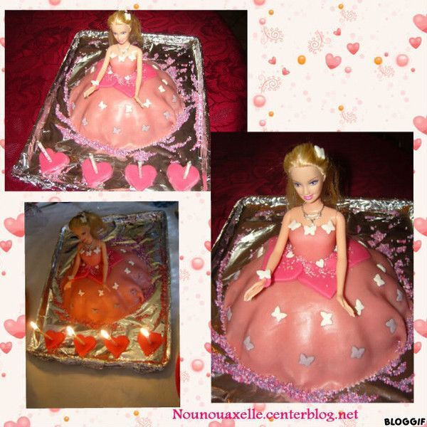 Gâteau anniversaire fille 0623