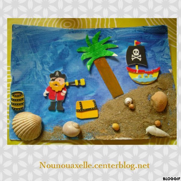 activite manuelle theme pirate